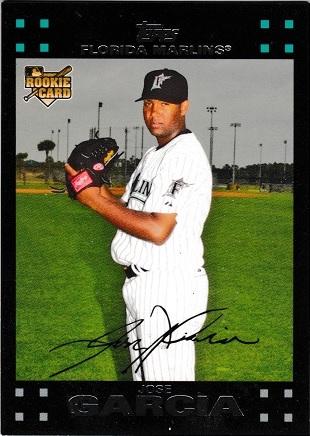 Jose Garcia #287 Baseball Cards 2007 Topps