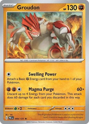 Groudon #49 Cover Art