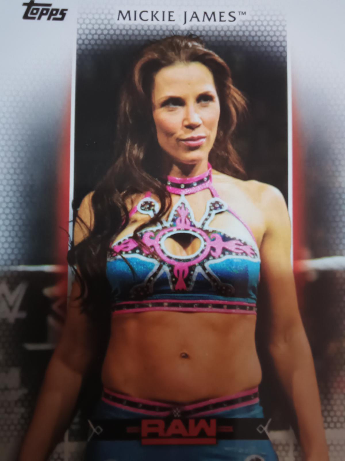 Mickie James #R-21 Wrestling Cards 2017 Topps WWE Women's Division