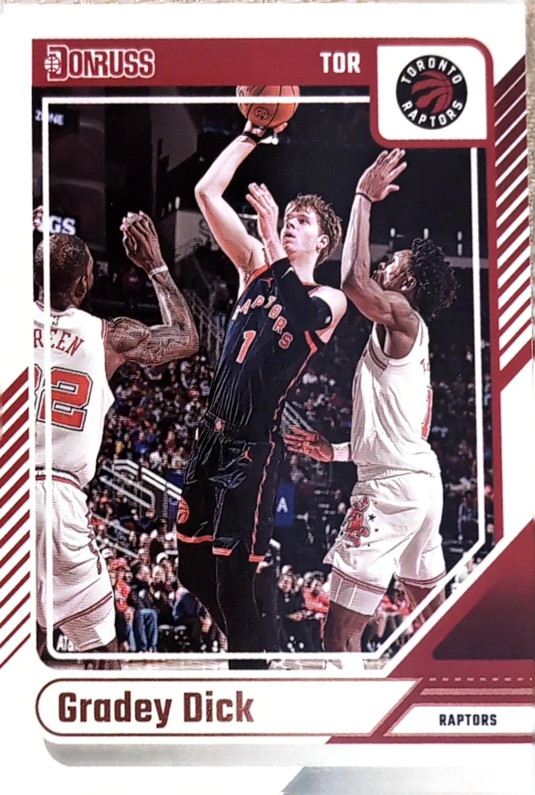 Gradey Dick #113 Basketball Cards 2024 Panini Donruss