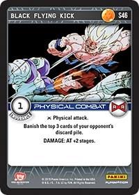 Black Flying Kick S46 Dragon Ball Z Evolution