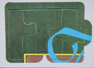 Stan Musial Puzzle Pieces #1, 2, 3