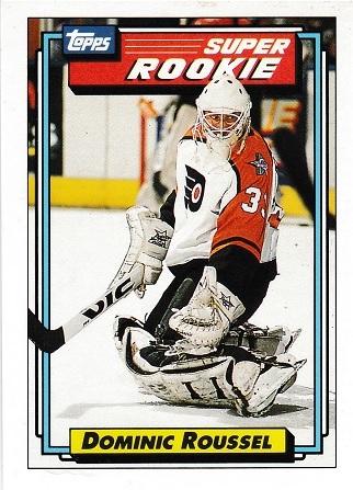 Dominic Roussel #10 Hockey Cards 1992 Topps