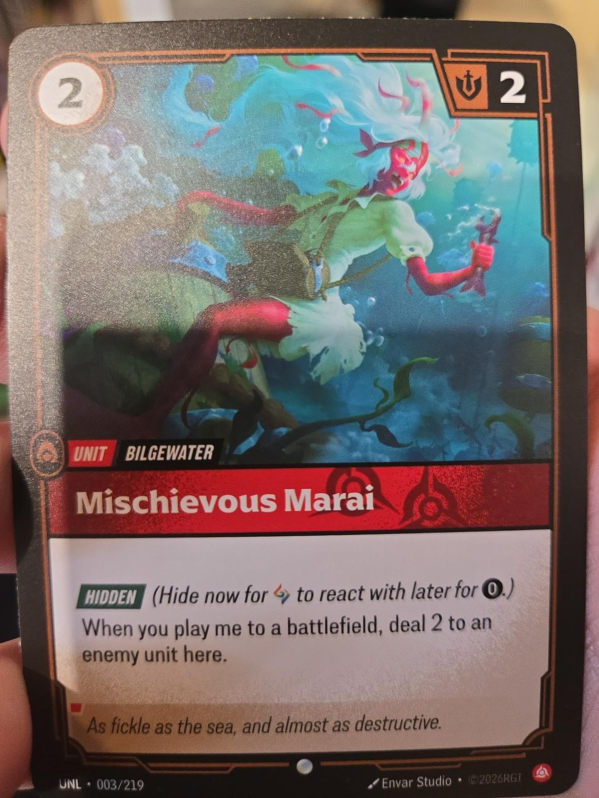 Mischevious Marai front