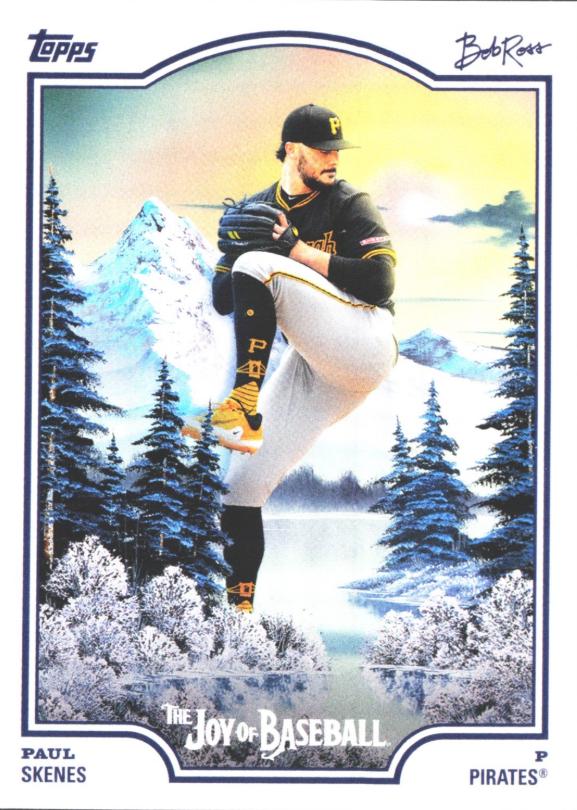 Paul Skenes #9 Prices | 2025 Topps X Bob Ross | Baseball Cards