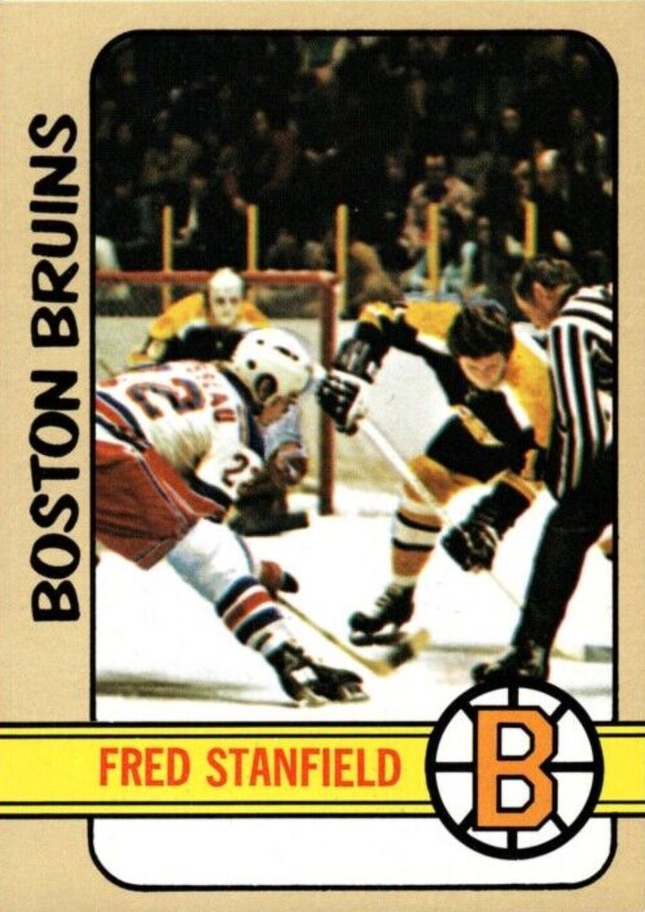 Fred Stanfield #135 1972-73 Topps Hockey