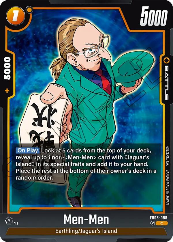 Men-Men FB05-088 Dragon Ball Fusion World New Adventure