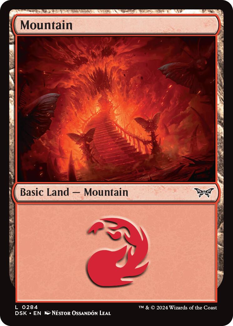 Mountain #284 Magic Duskmourn: House of Horror