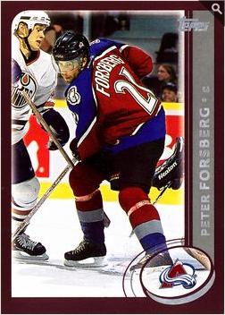 Peter Forsberg #71 2002-03 Topps Hockey