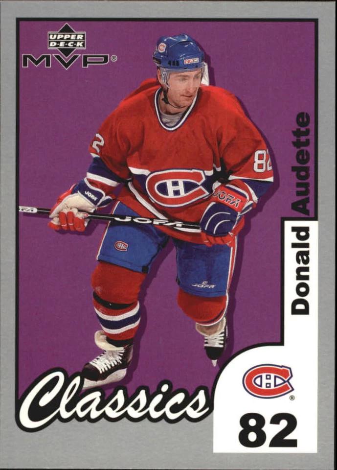 Donald Audette #98 Hockey Cards 2002 Upper Deck MVP Classics