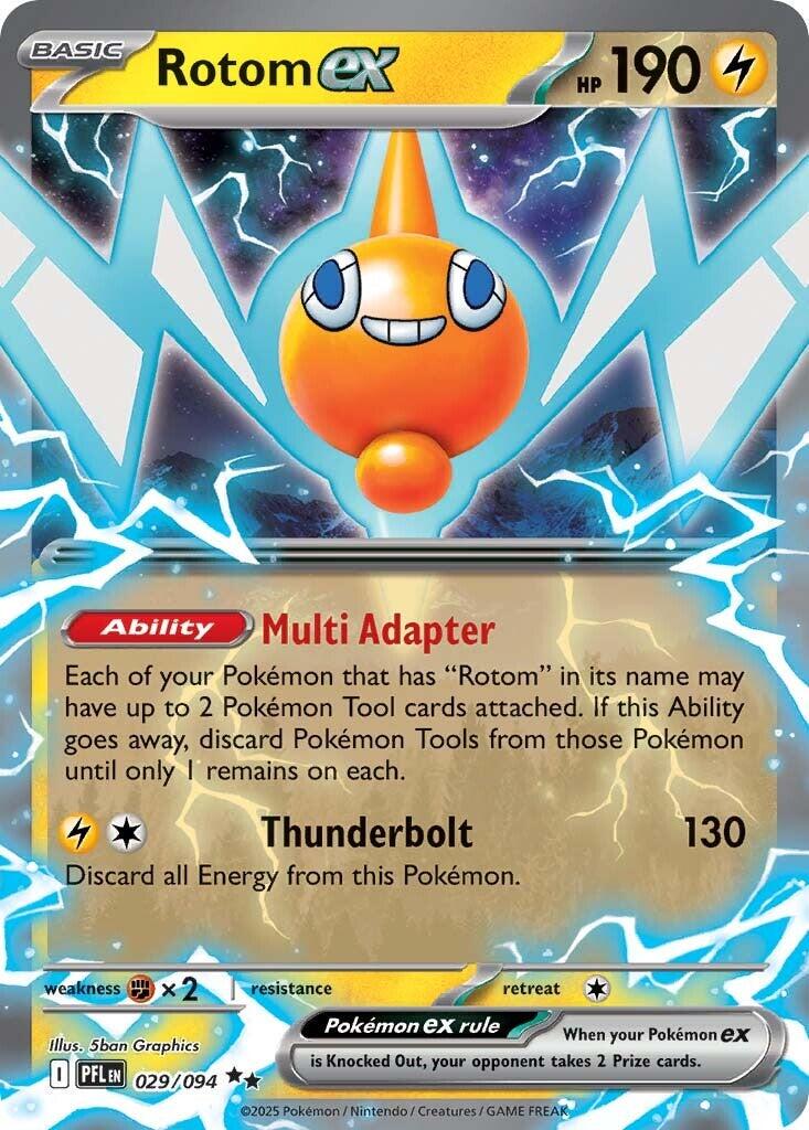 Rotom ex #29 Prices | Pokemon Phantasmal Flames | Pokemon Cards