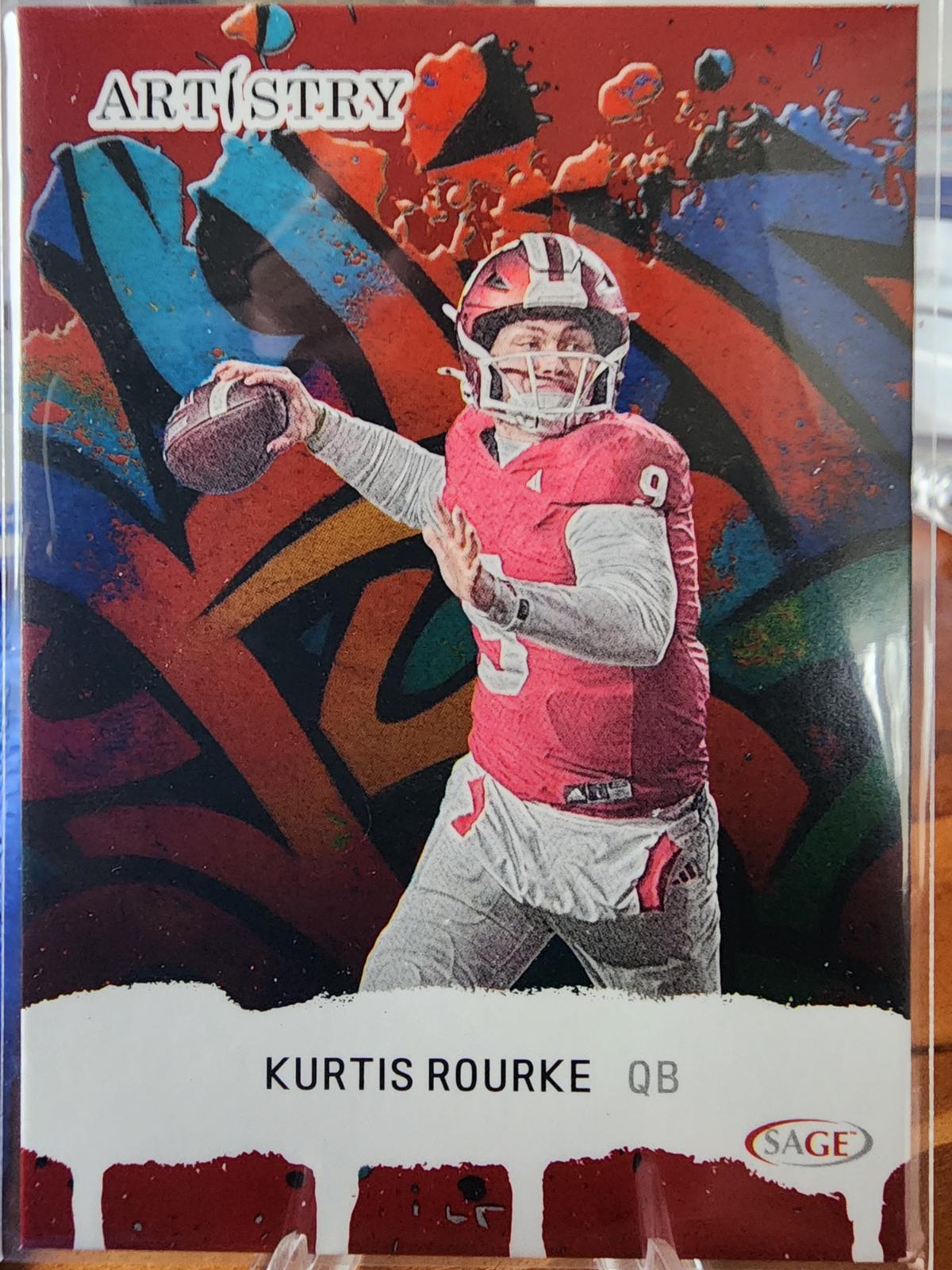 Kurtis Rourke #34 2025 Sage Artistry Football