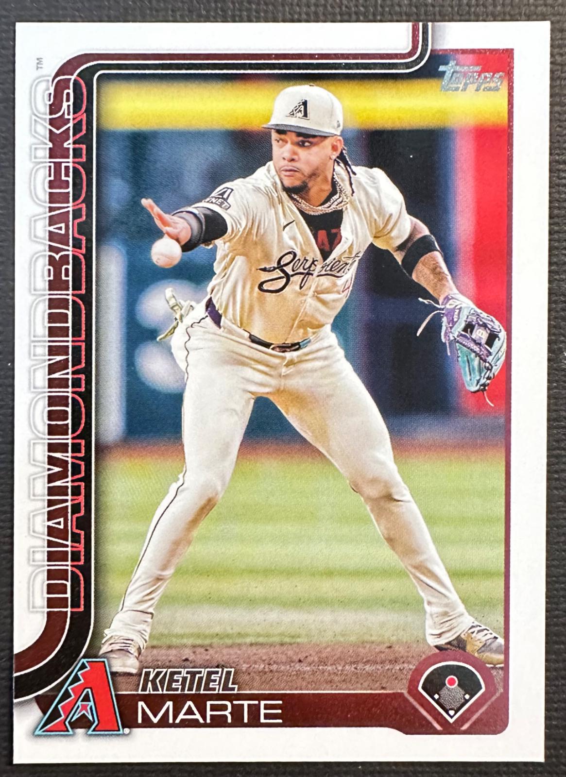 Ketel Marte #128 Baseball Cards 2025 Topps