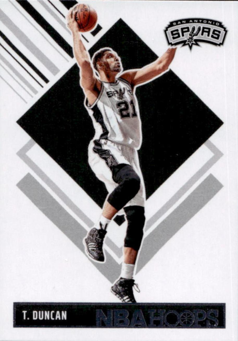 Tim Duncan #297 Basketball Cards 2024 Panini NBA Hoops