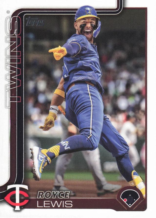 Royce Lewis #59 Baseball Cards 2025 Topps