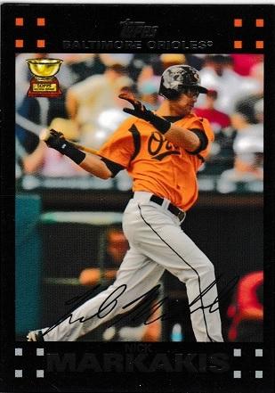 Nick Markakis #113 Baseball Cards 2007 Topps