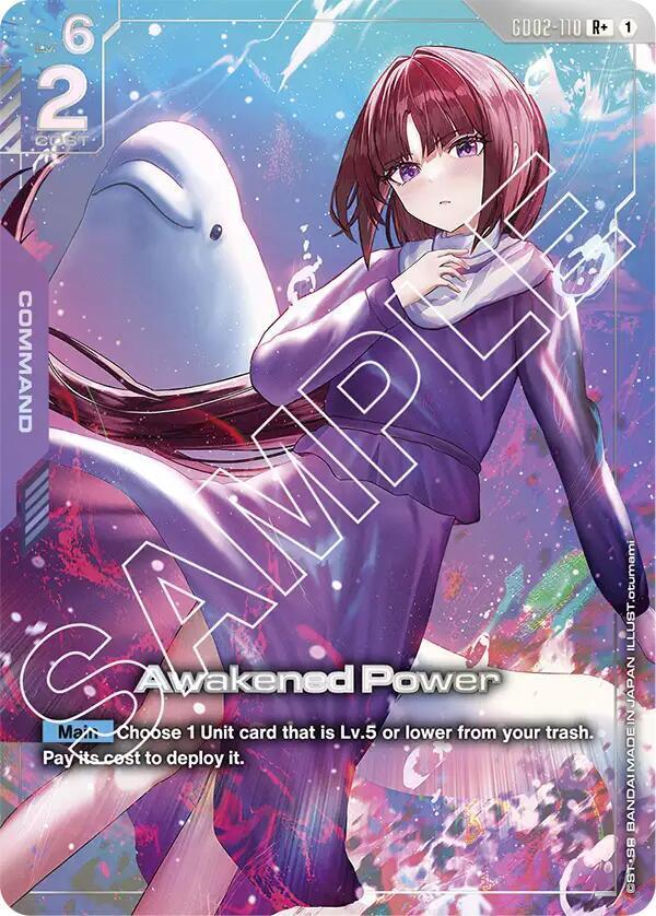 PSA10GUNDAM GD02 目覚める力#110 5613 Awakened Power [R+] #GD02-110 Prices | Gundam Dual Impact