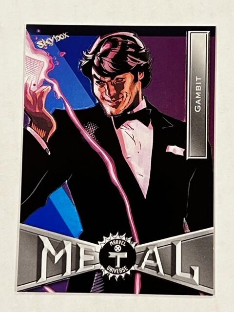 Gambit [Blue] #31 Prices | Marvel 2021 X-Men Metal Universe | Marvel Cards