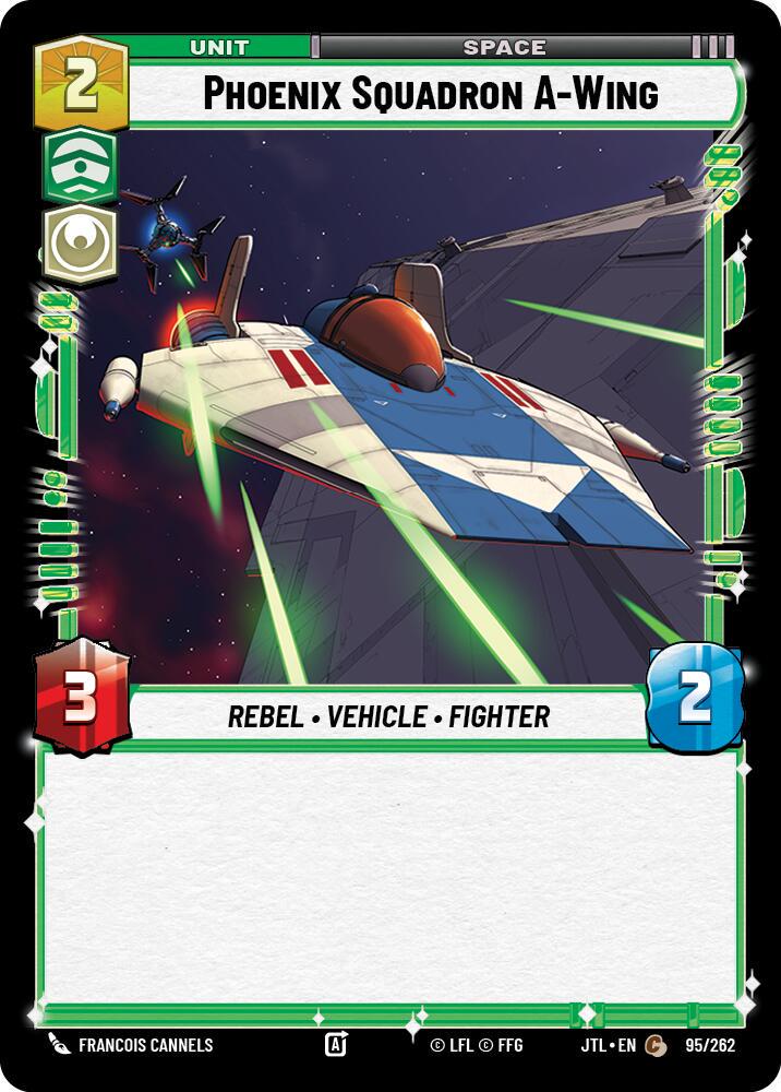 Phoenix Squadron A-Wing #95 Star Wars Unlimited: Jump to Lightspeed