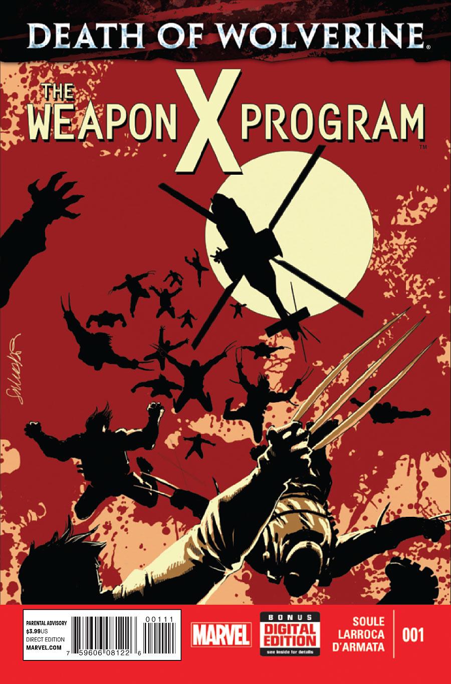 Death of Wolverine: The Weapon X Program #1 (2014) Comic Books Death of Wolverine: The Weapon X Program