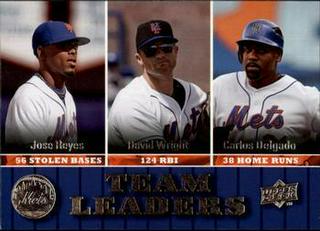 Jose Reyes / David Wright / Carlos Delgado