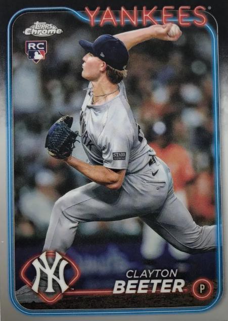 Clayton Beeter #USC118 Baseball Cards 2024 Topps Chrome Update