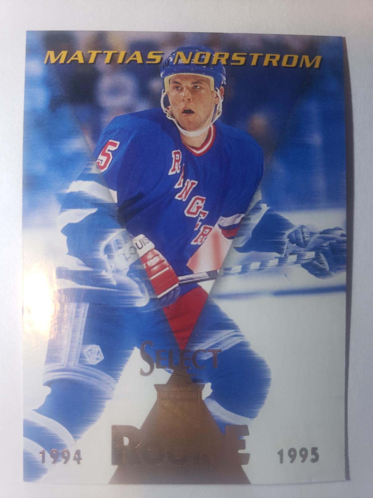 Mattias Norstrom #194 Hockey Cards 1994 Select