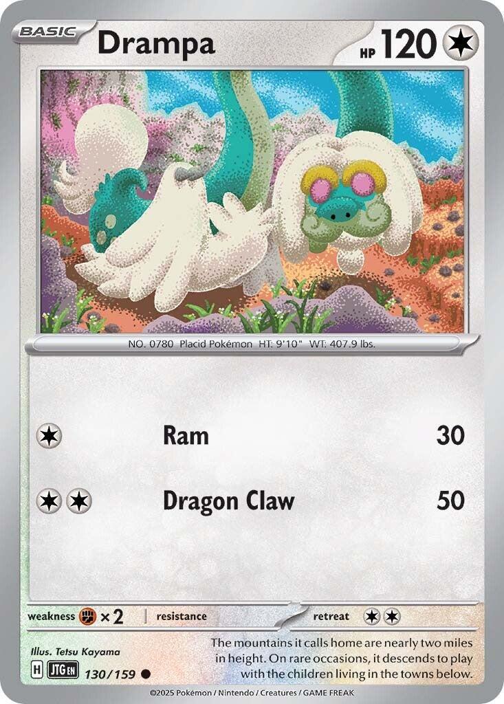 Drampa #130 Pokemon Journey Together