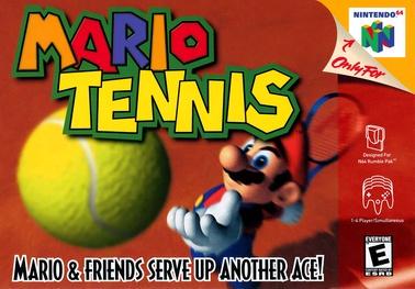 Mario Tennis Cover Art