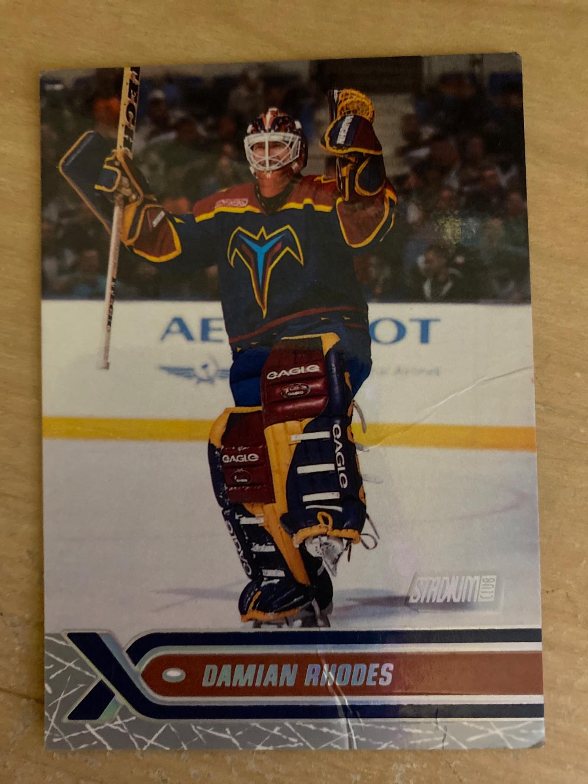Damian Rhodes #15 Hockey Cards 2000 Stadium Club