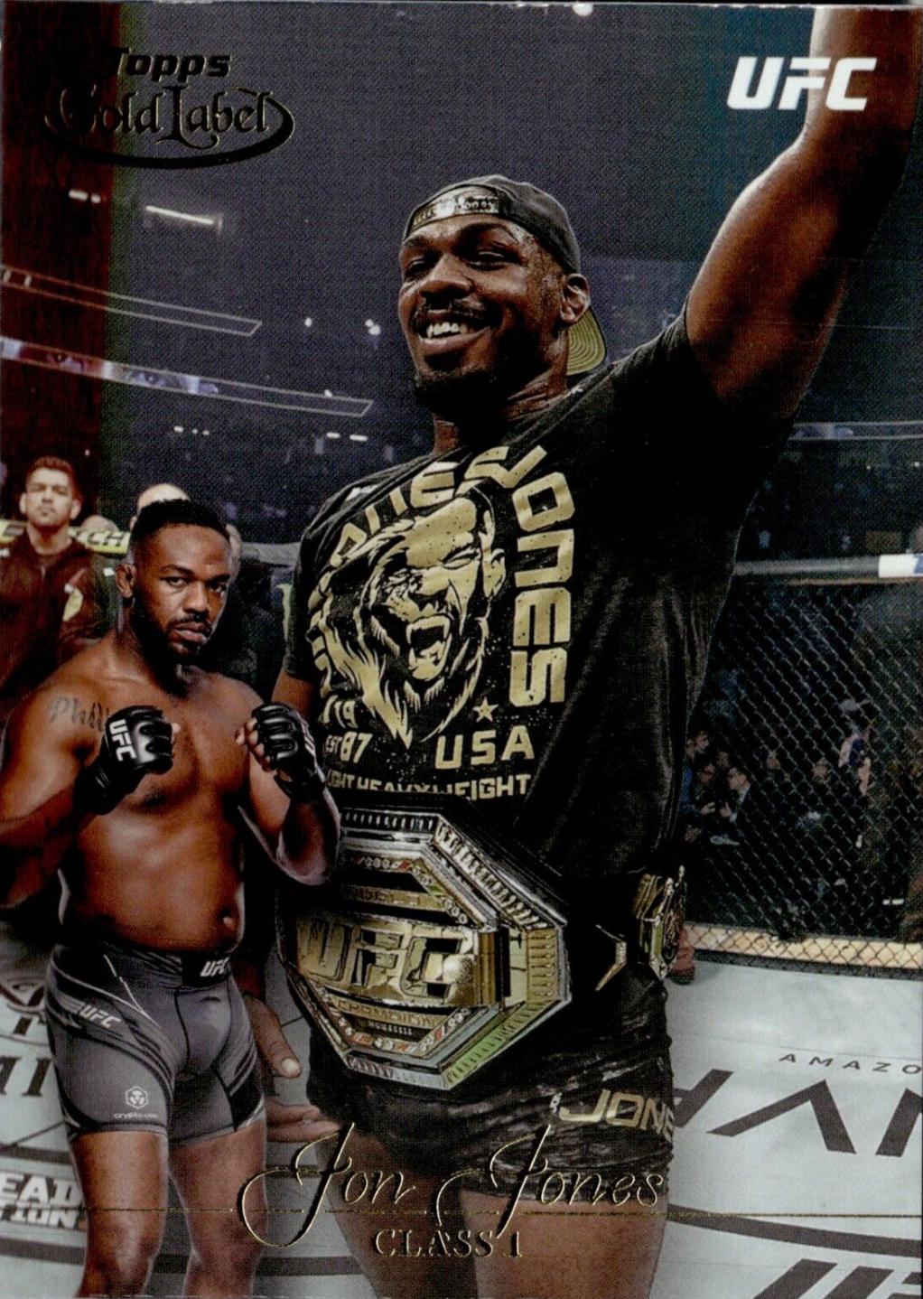 Jon Jones [Class 1] #44 Prices | 2024 Topps Gold Label UFC | UFC Cards