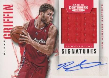 Blake Griffin #12 2012 Panini Contenders Substantial Signatures Material Basketball