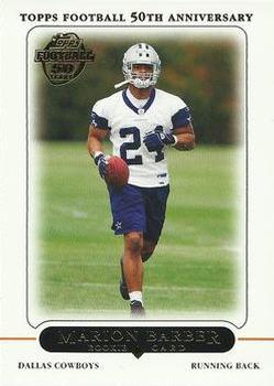 Marion Barber #385 Football Cards 2005 Topps