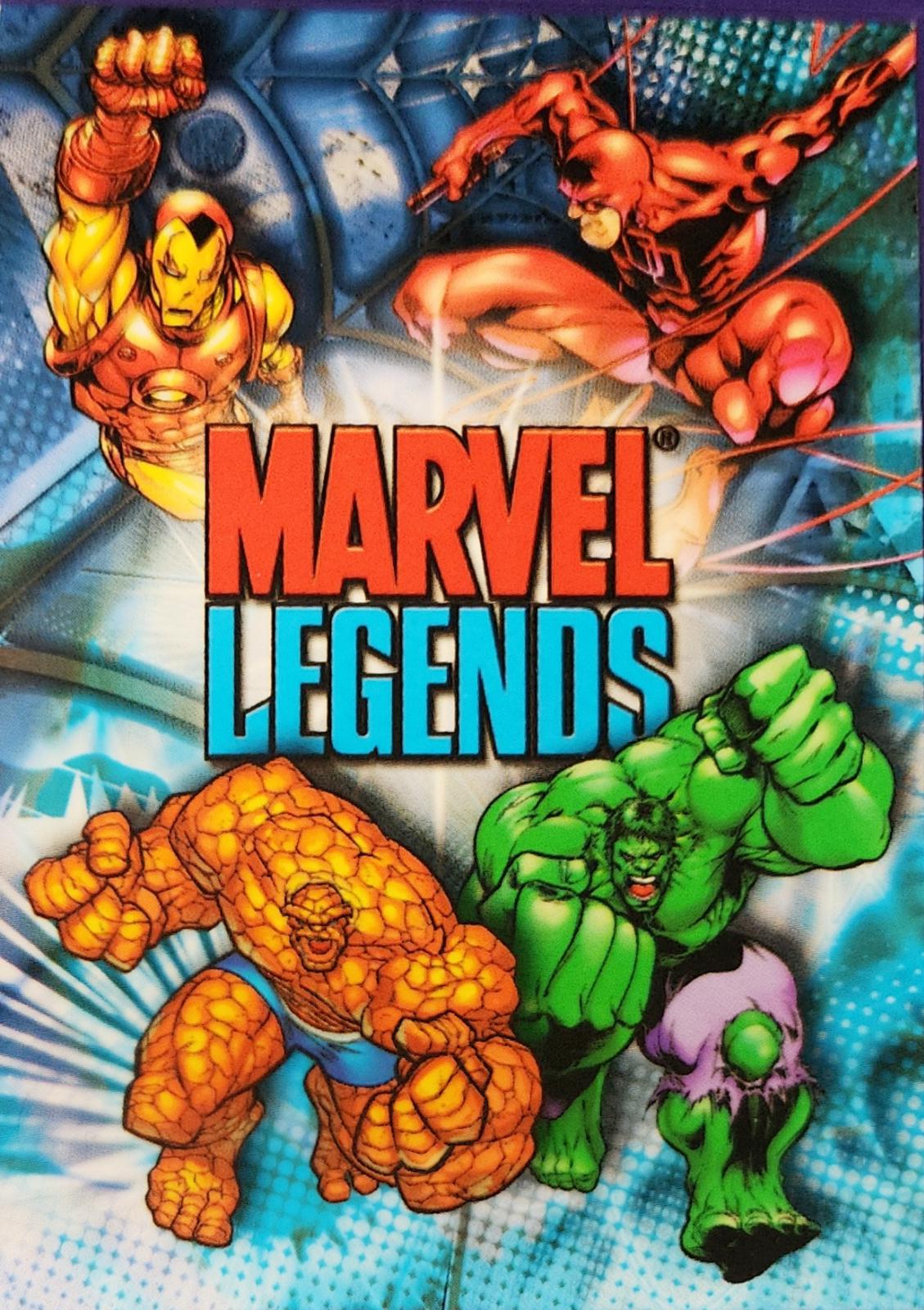 Checklist #72 Marvel 2001 Topps Legends