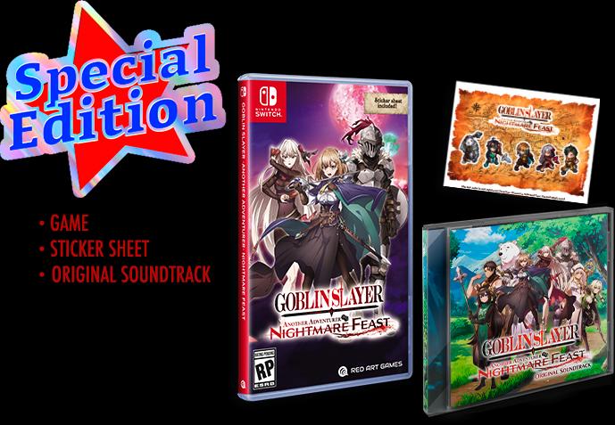 Goblin Slayer Another Adventurer Nightmare Feast Special Edition Nintendo Switch
