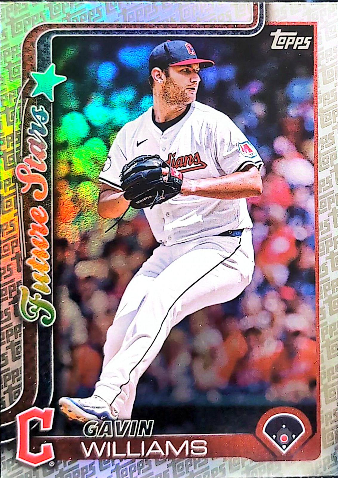 Gavin Williams [Topps Foil Pattern] #554