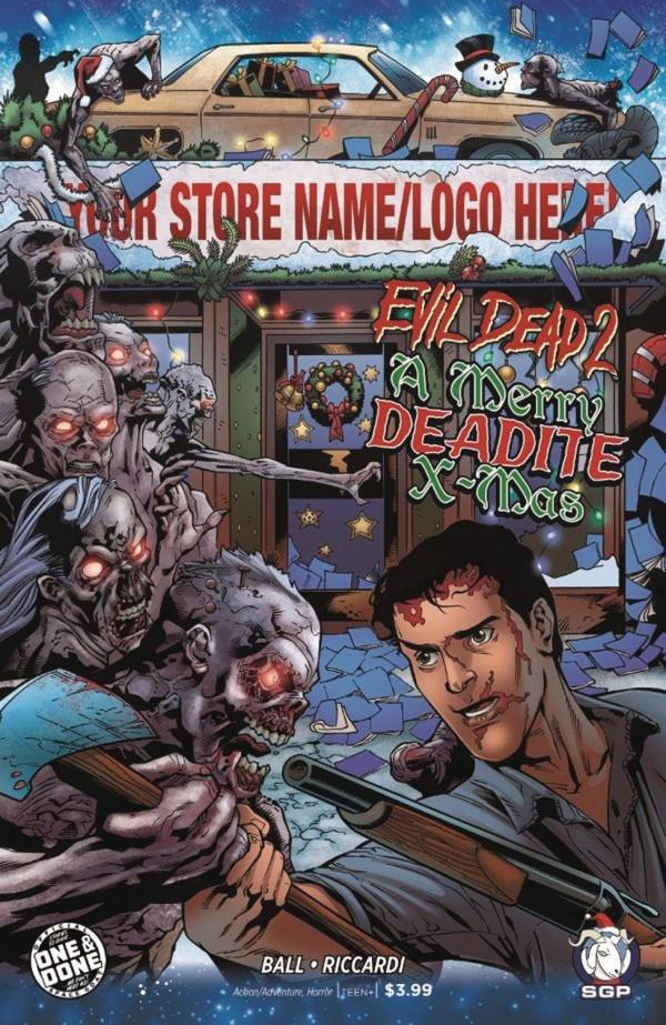 Evil Dead 2: A Merry Deadite X-Mas #1 (2016) Comic Books Evil Dead 2: A Merry Deadite X-Mas
