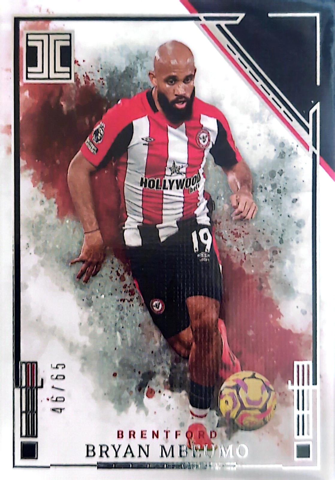 Bryan Mbeumo #101 2024 Panini Impeccable Premier League