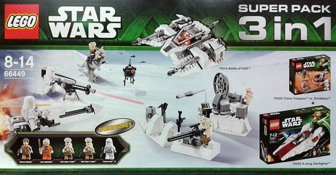 Star Wars 3 In 1 #66449 LEGO Star Wars