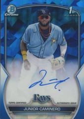 Junior Caminero #BSPA-JCO Prices | 2023 Bowman Chrome Sapphire