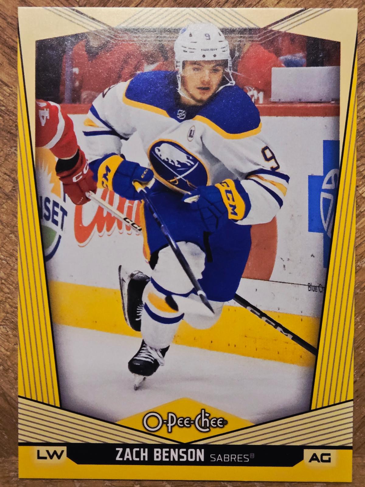 Zach Benson [Yellow Border] #358 Prices | 2024 O-Pee-Chee | Hockey Cards