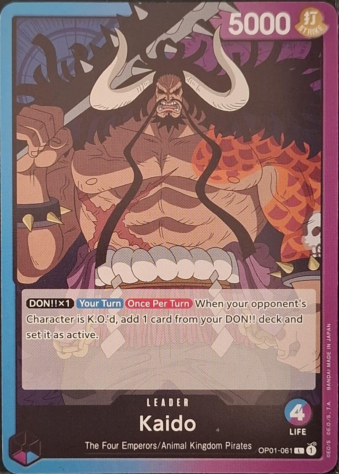 Kaido OP01-061 One Piece Romance Dawn