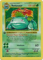 Venusaur [1st Edition] #15 Pokemon Base Set Prices