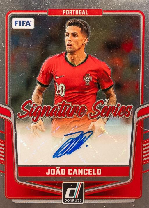 Joao Cancelo #5 Soccer Cards 2024 Panini Donruss Signature Series