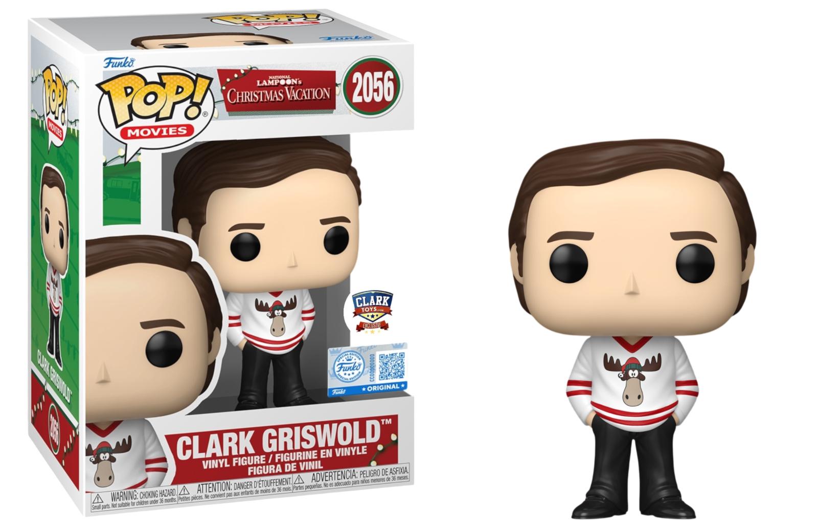 Clark Griswold #2056 National Lampoon's Christmas Vacation Funko Pop Clark Toys box and figure
