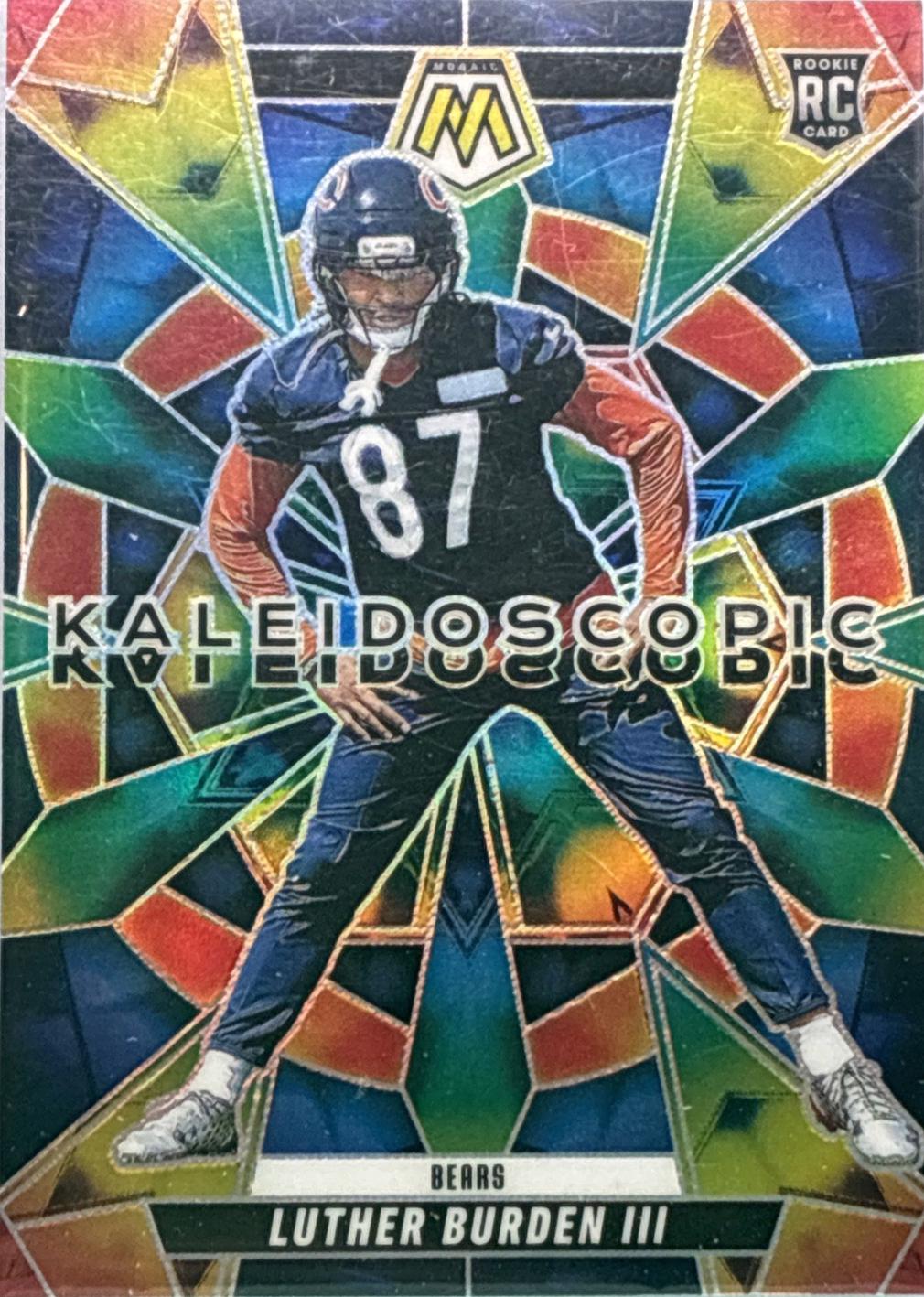 Luther Burden III #24 2025 Panini Mosaic Football Kaleidoscopic