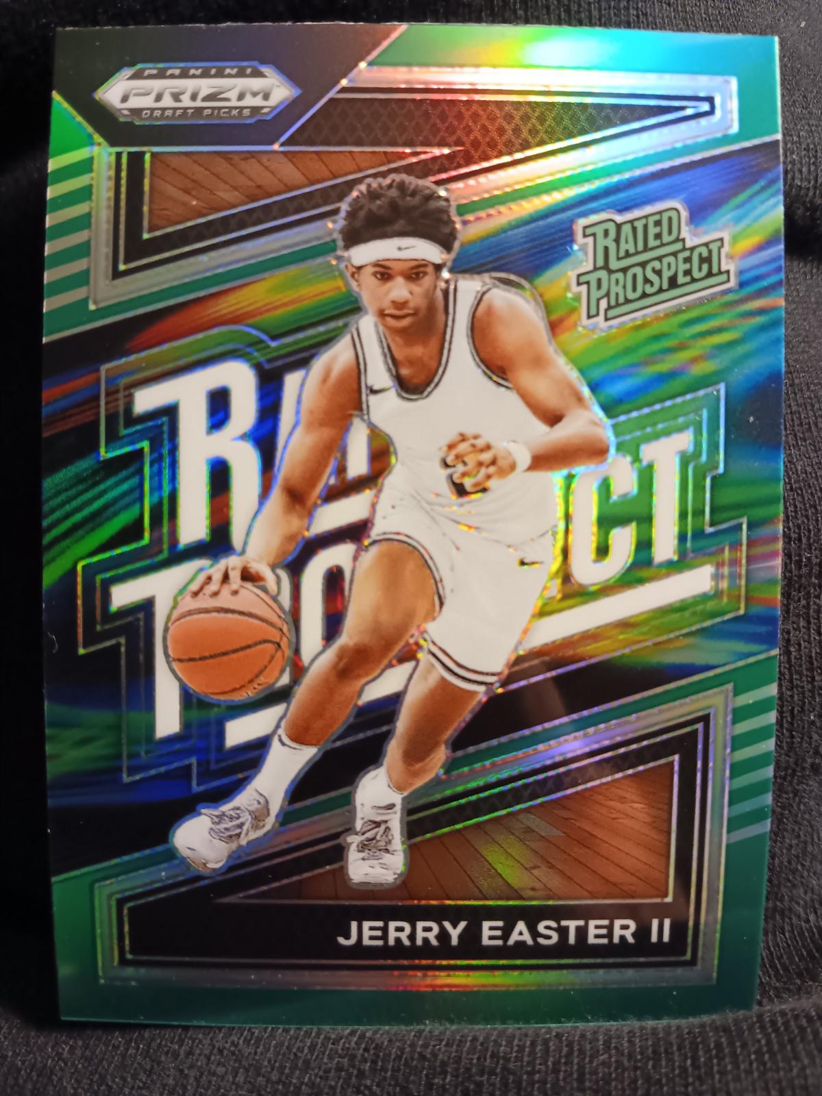Jerry Easter II [Green] #9 Prices | 2024 Panini Prizm Draft Picks Rated ...