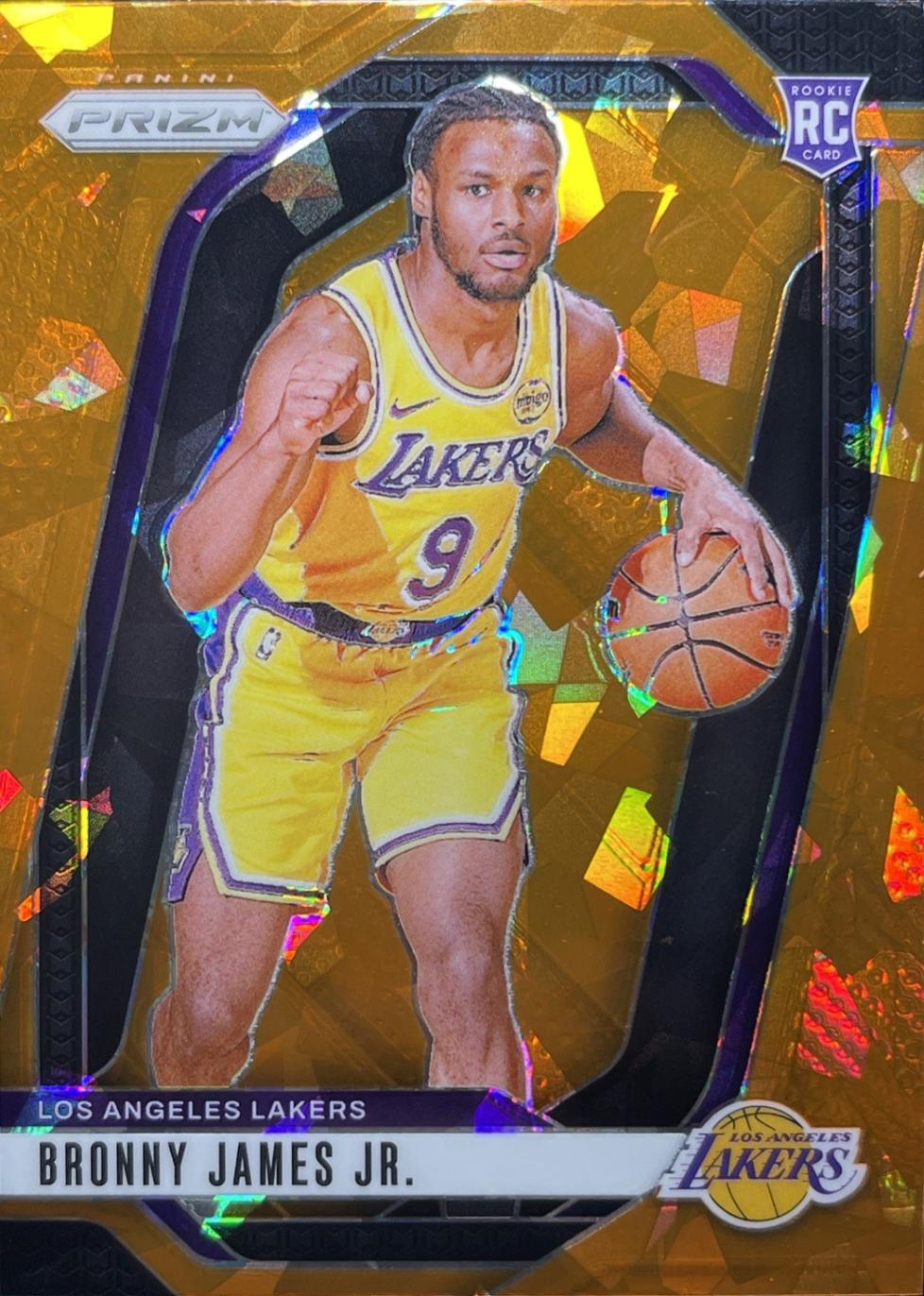 Bronny James Jr. [Orange Ice] #243 Prices | 2024 Panini Prizm