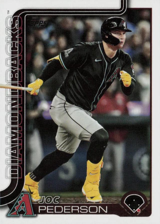 Joc Pederson #127 Baseball Cards 2025 Topps