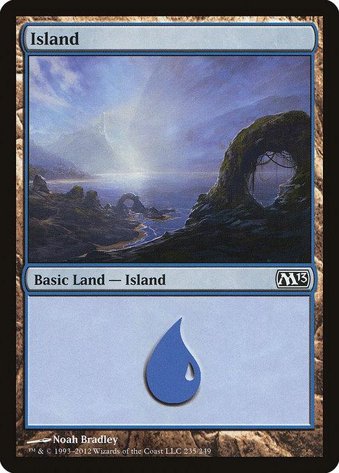 Island #235 Magic M13